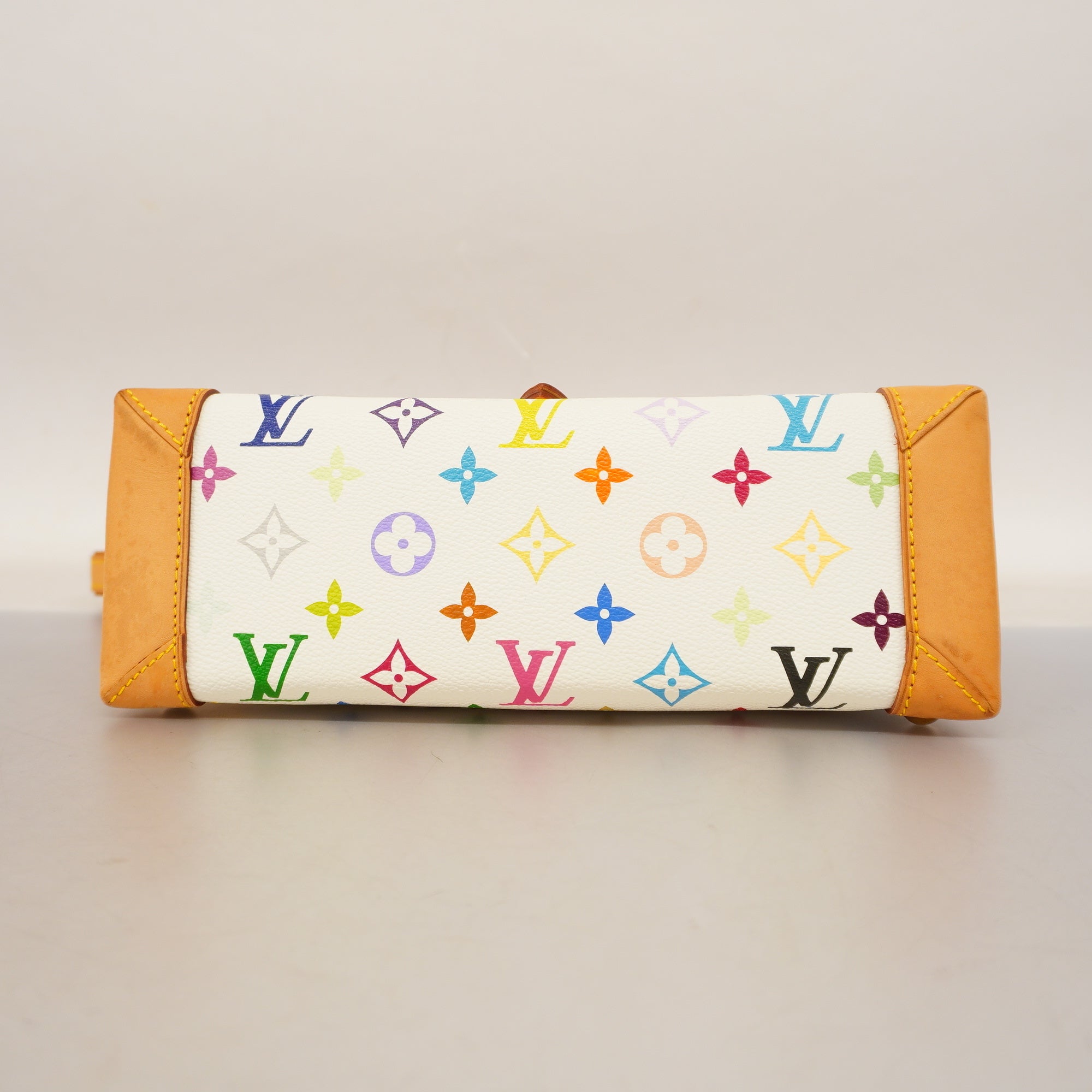 LOUIS VUITTONAuth  Monogram Multicolore Eliza Shoulder Bag Blanc