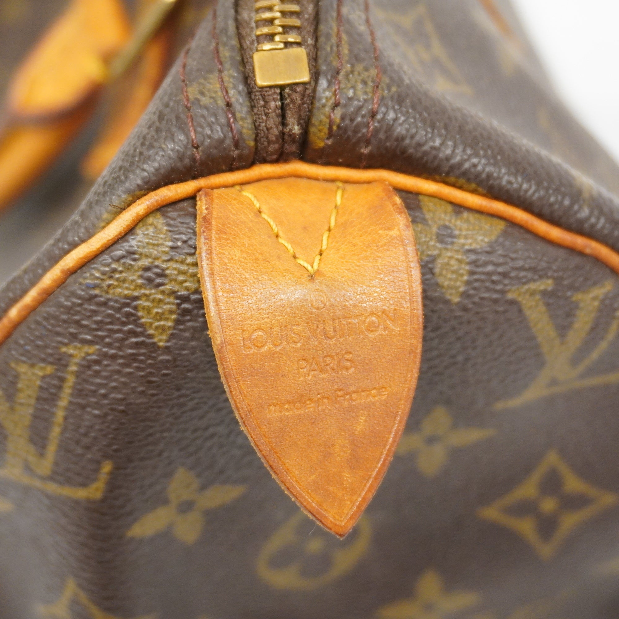 LOUIS VUITTONAuth  Monogram Speedy 30 M41108 Women's Handbag