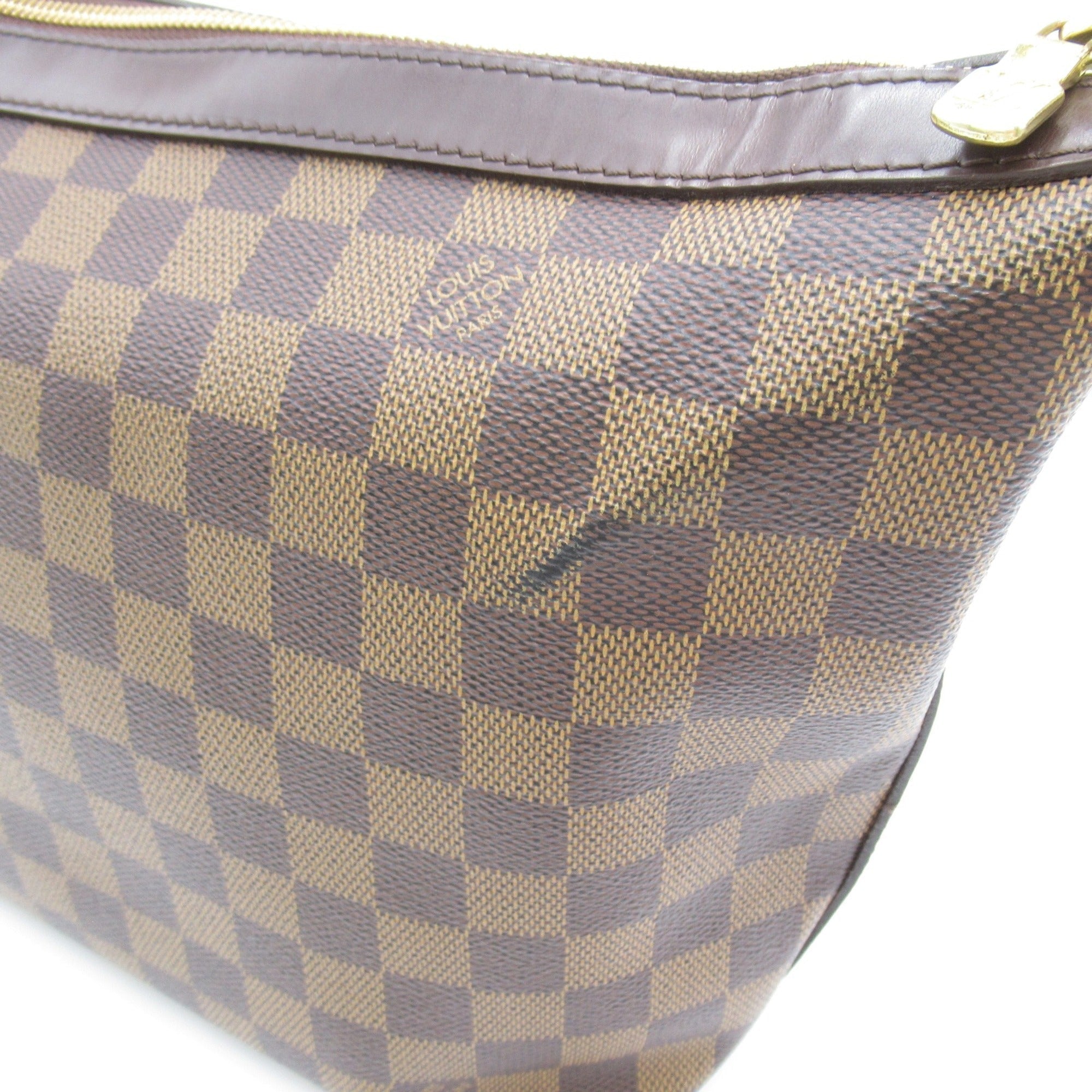 LOUIS VUITTON Irovo MM Shoulder Bag Brown Damier PVC coated canvas N51995