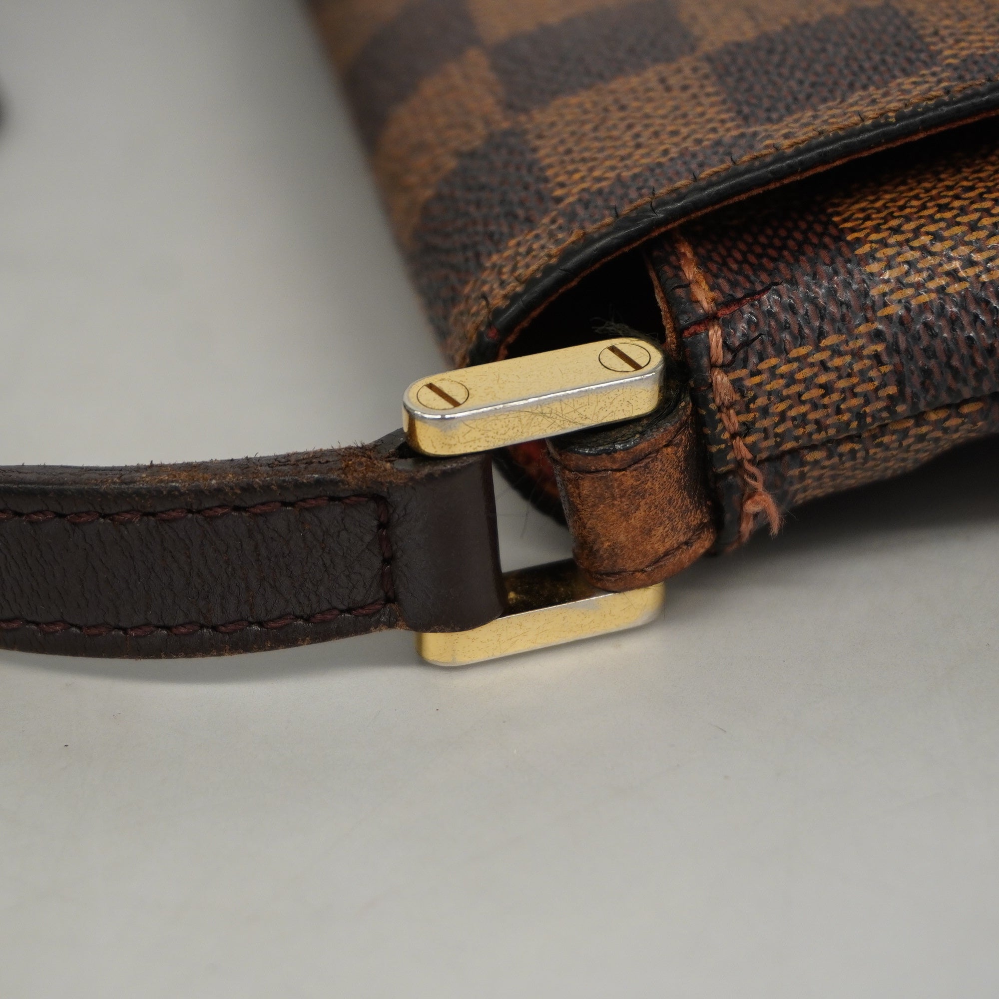 LOUIS VUITTONAuth  Damier Musette Tango N51301 Women's Shoulder Bag