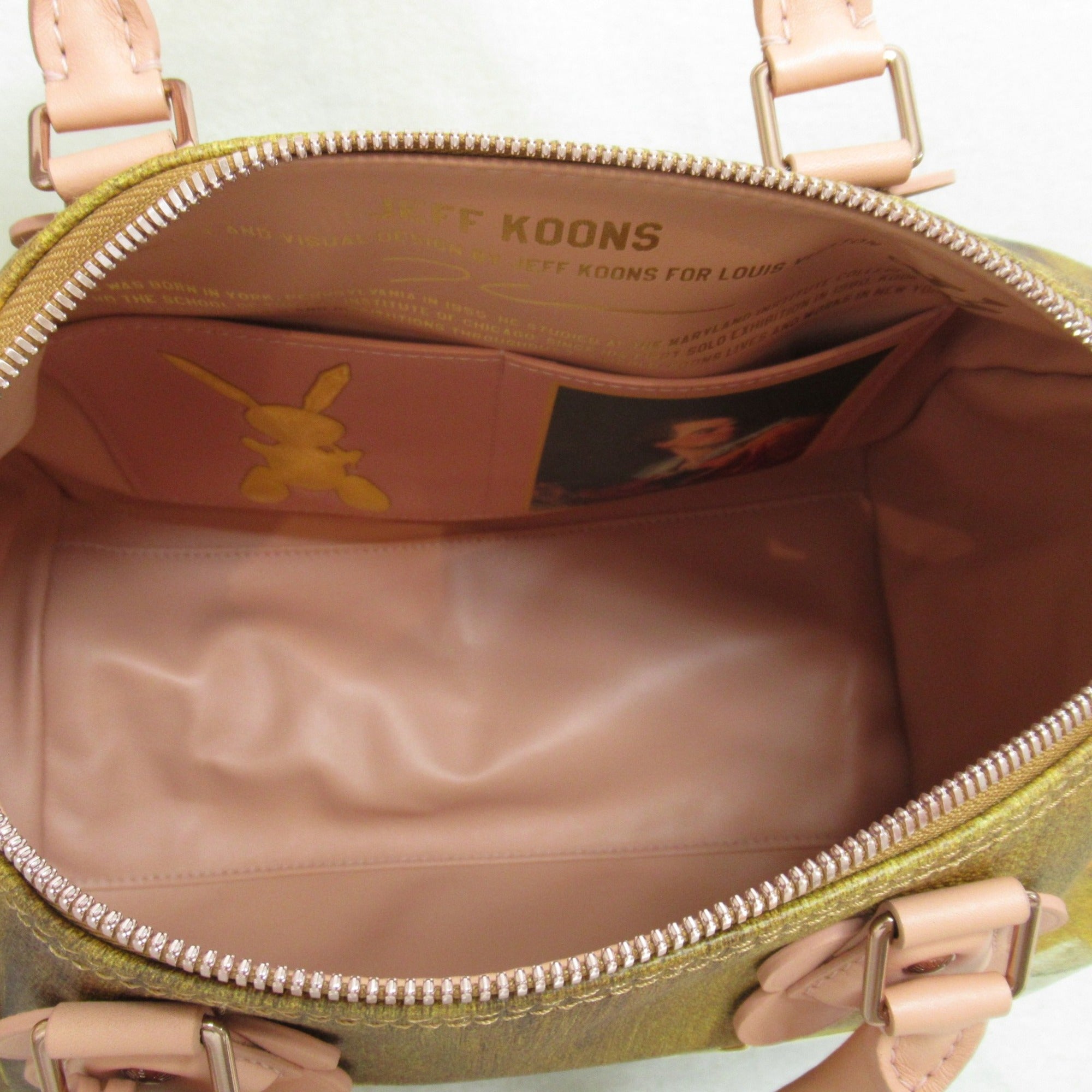 LOUIS VUITTON Fragonard Speedy 30 handbag Pink Masters collection PVC coated canvas M43307