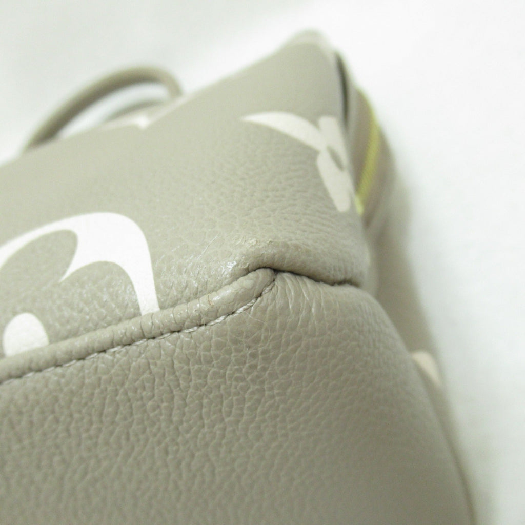 LOUIS VUITTON Petit Palais PM handbag Beige Turtle claim Monogram empreinte leather M58914