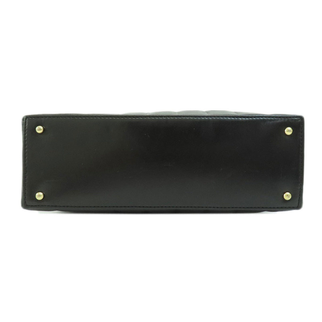 CHANEL Chocolate Bar Handbag Leather Women's
