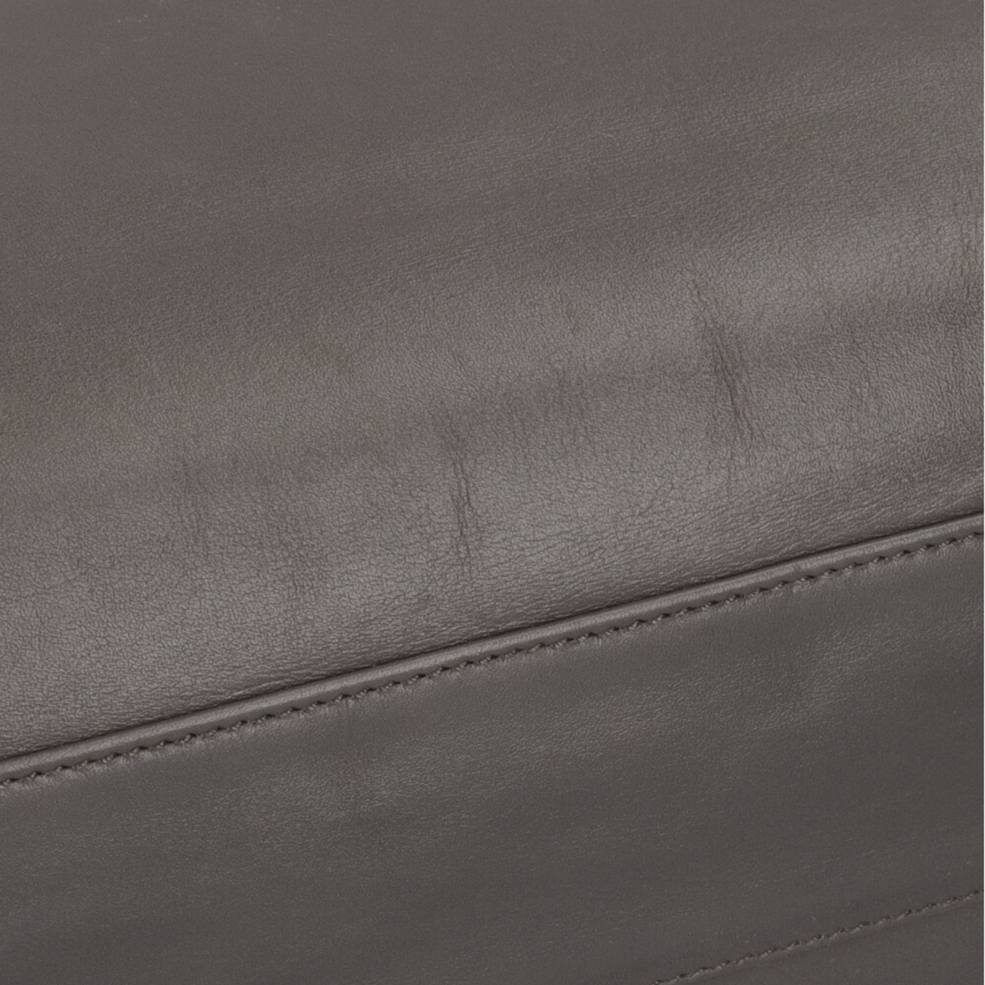 YVES SAINT LAURENT Saint Laurent Paris SAINT LAURENT PARIS tote bag leather gray unisex