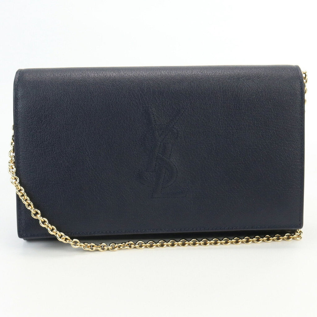 YVES SAINT LAURENT SAINT LAURENT Saint Laurent Chain 559075 CP20O 4136 Leather Ladies