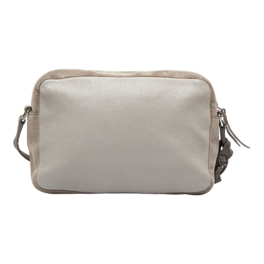 SAINT LAURENT Lou tassel shoulder bag camera 470299 gray leather ladies