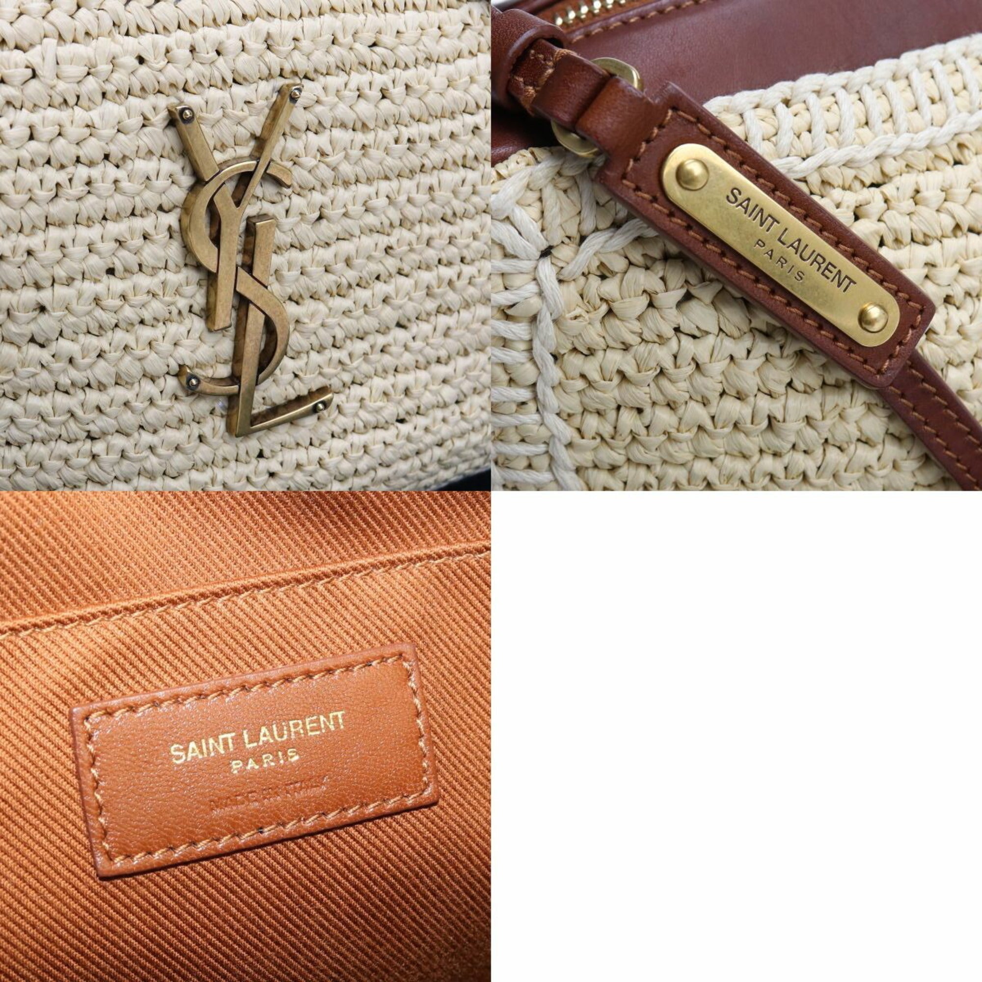SAINT LAURENT Monogram Camera Bag 468537 Shoulder Leather Women's