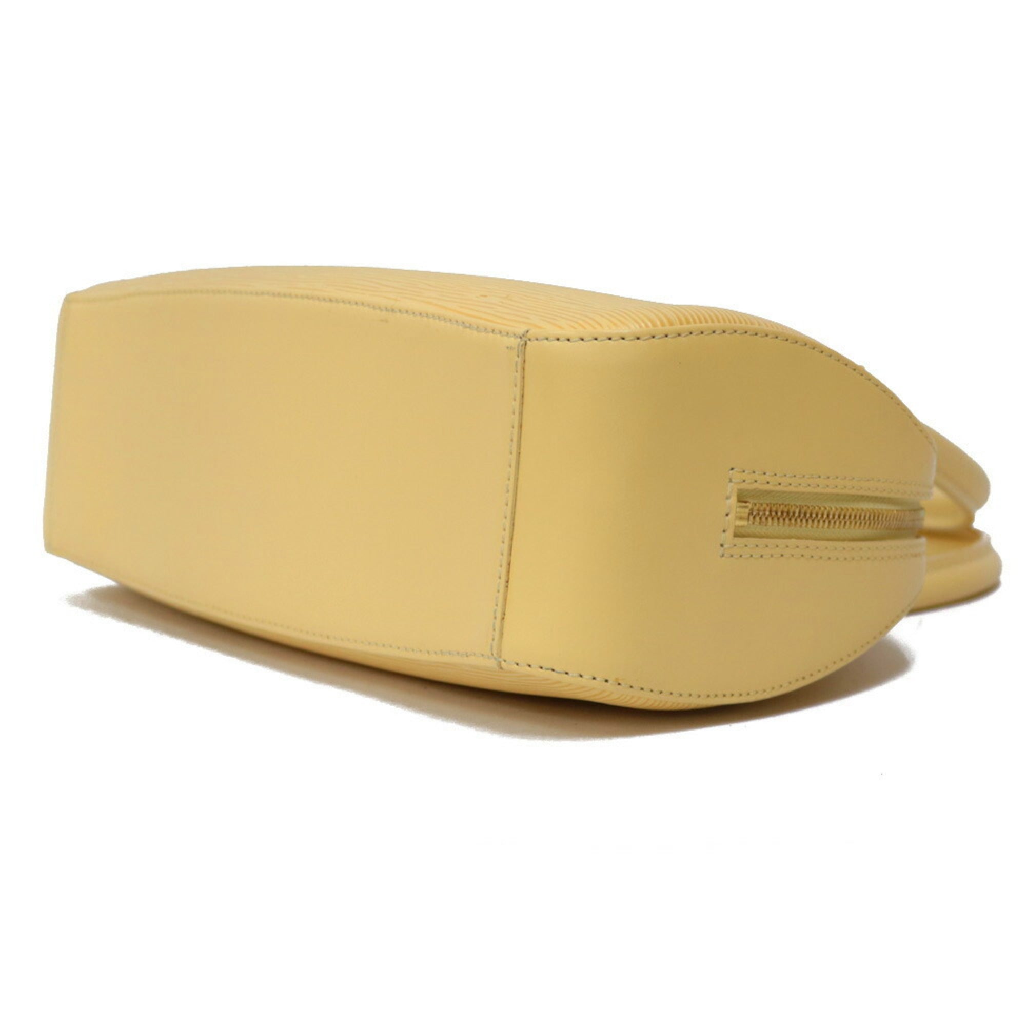 LOUIS VUITTON Jasmine Epi Handbag Leather M5208A Beige Ladies