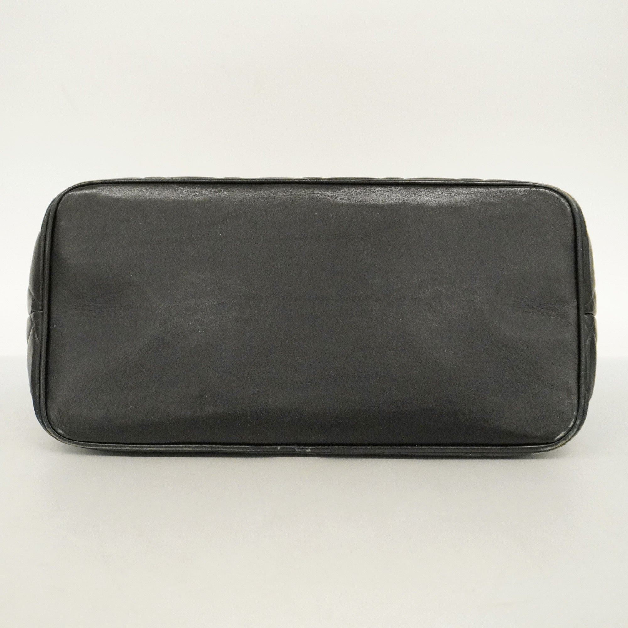 CHANELAuth  Reprint Tote Women's Leather Tote Bag Black