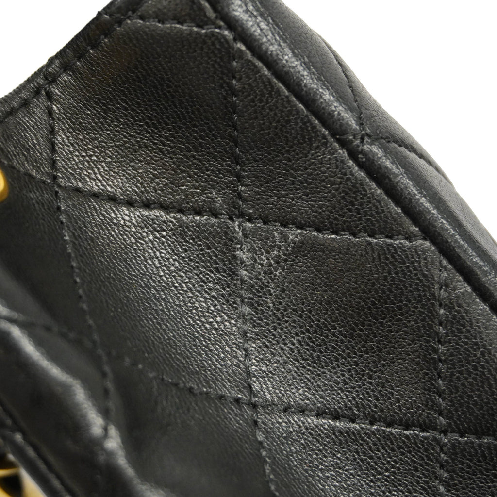 CHANELAuth  Matelasse Diana Flap Chain Shoulder Women's Leather Shoulder Bag