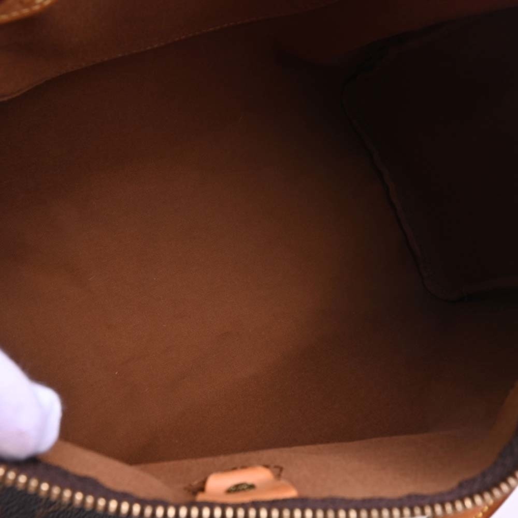 LOUIS VUITTON Monogram Speedy 35 Handbag Boston Bag M41524 Brown Women's
