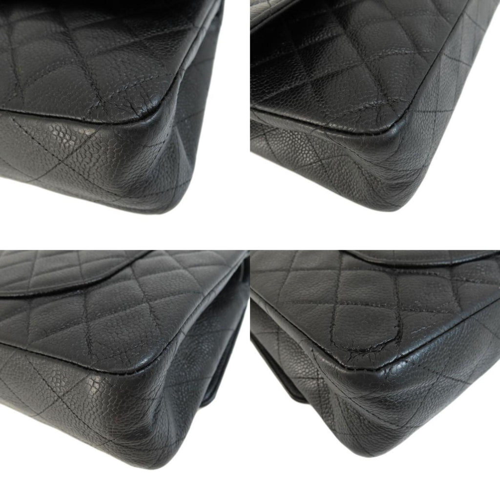 CHANEL Chain Shoulder Matelasse Bag Caviar Skin Women's