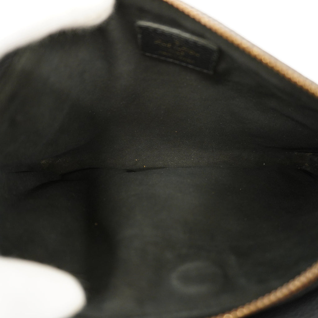 LOUIS VUITTONAuth  Monogram Empreinte Twice M50258 Women's Shoulder Bag Noir