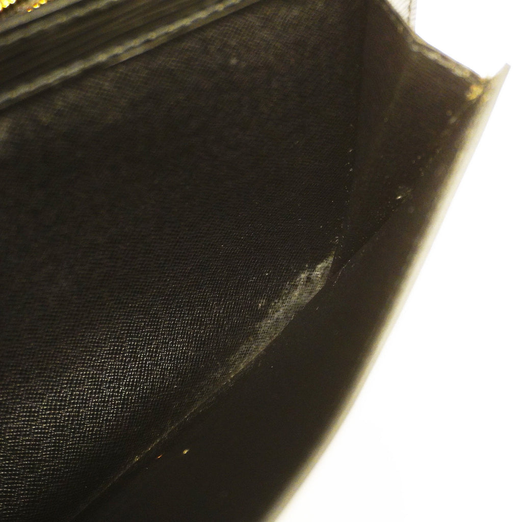 LOUIS VUITTONAuth  Epi Serie Dragonne M52612 Unisex Clutch Bag Noir