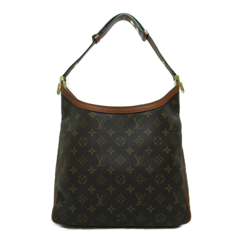 LOUIS VUITTON Hobo Dauphine MM Shoulder Bag Brown Black Monogram Reverse PVC coated canvas M45195