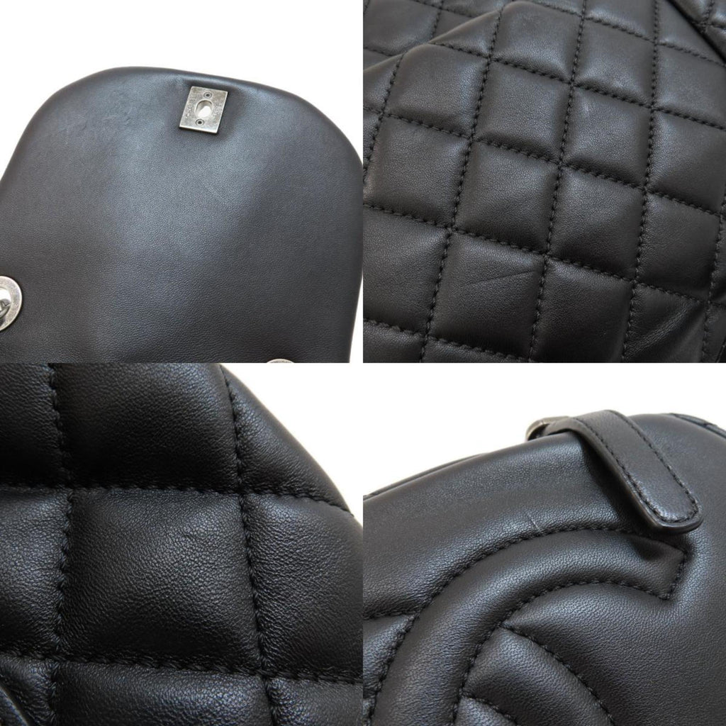 CHANEL Matelasse Coco Mark Backpack/Daypack Lambskin Women's