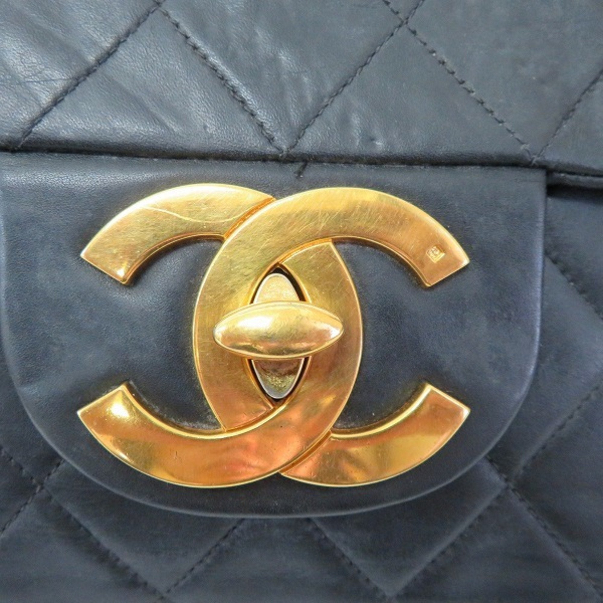 CHANEL Dekamatrasse W Chain Bag Shoulder Ladies