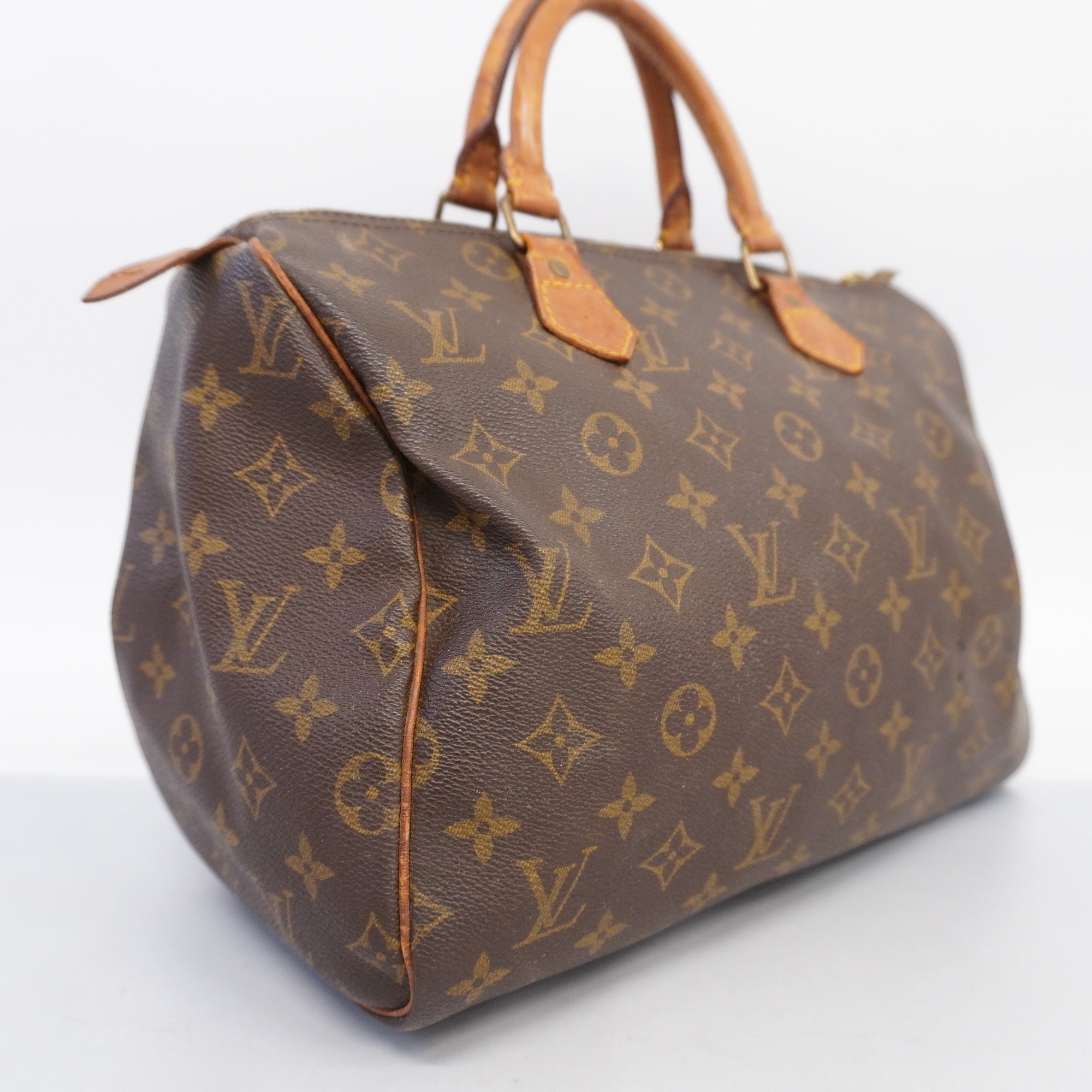LOUIS VUITTONAuth  Monogram Speedy 30 M41108 Women's Handbag