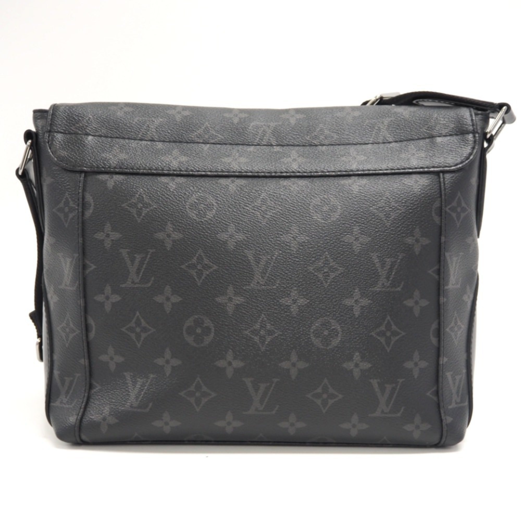 LOUIS VUITTON M40565 Messenger Explorer PM Monogram Eclipse Shoulder Bag Black Men's