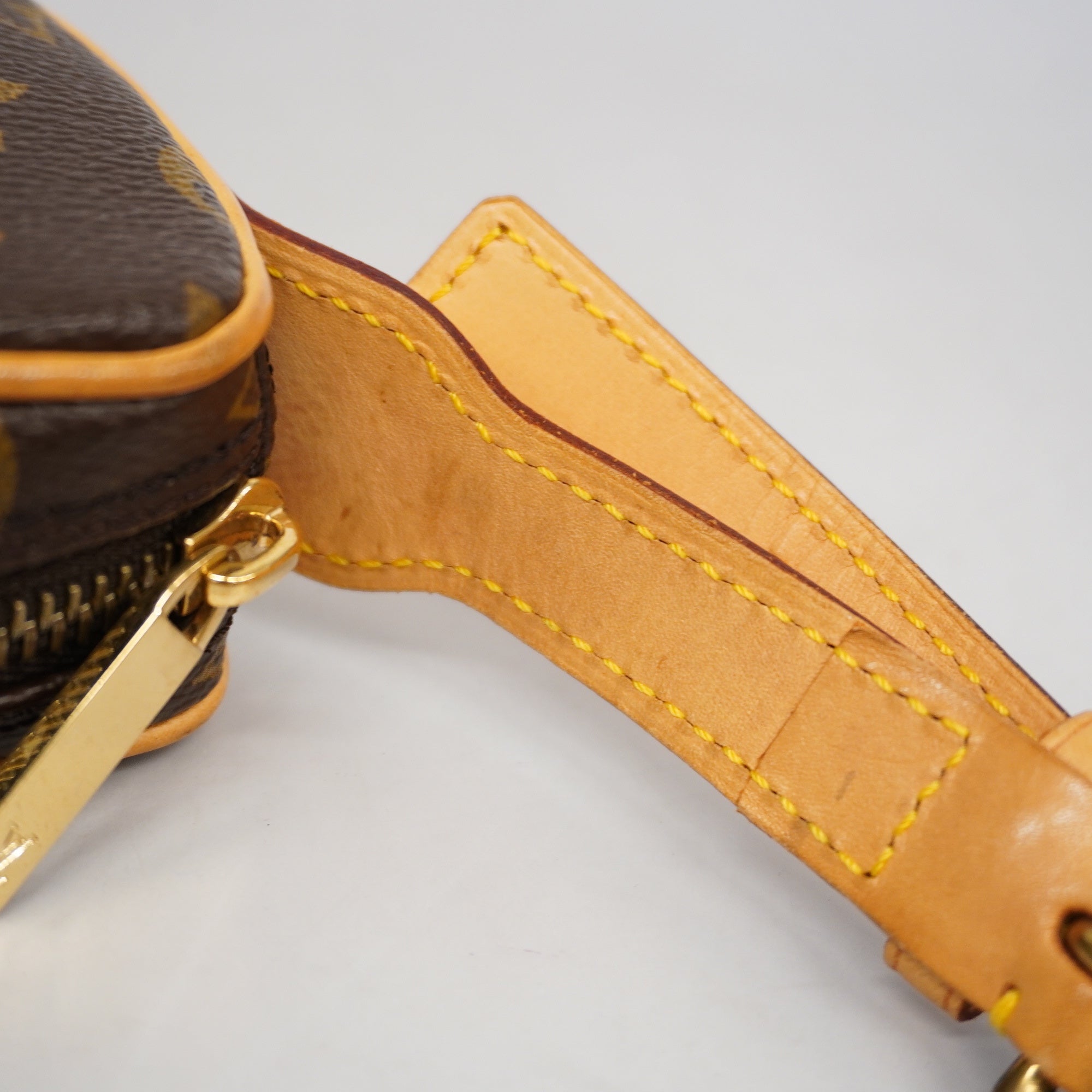 LOUIS VUITTON Auth  Monogram Pochette Croissant M51510 Shoulder Bag