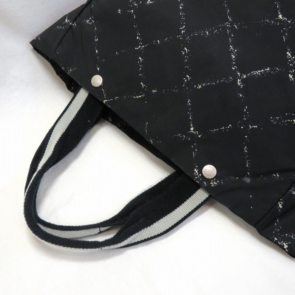 CHANEL old travel line bag tote unisex