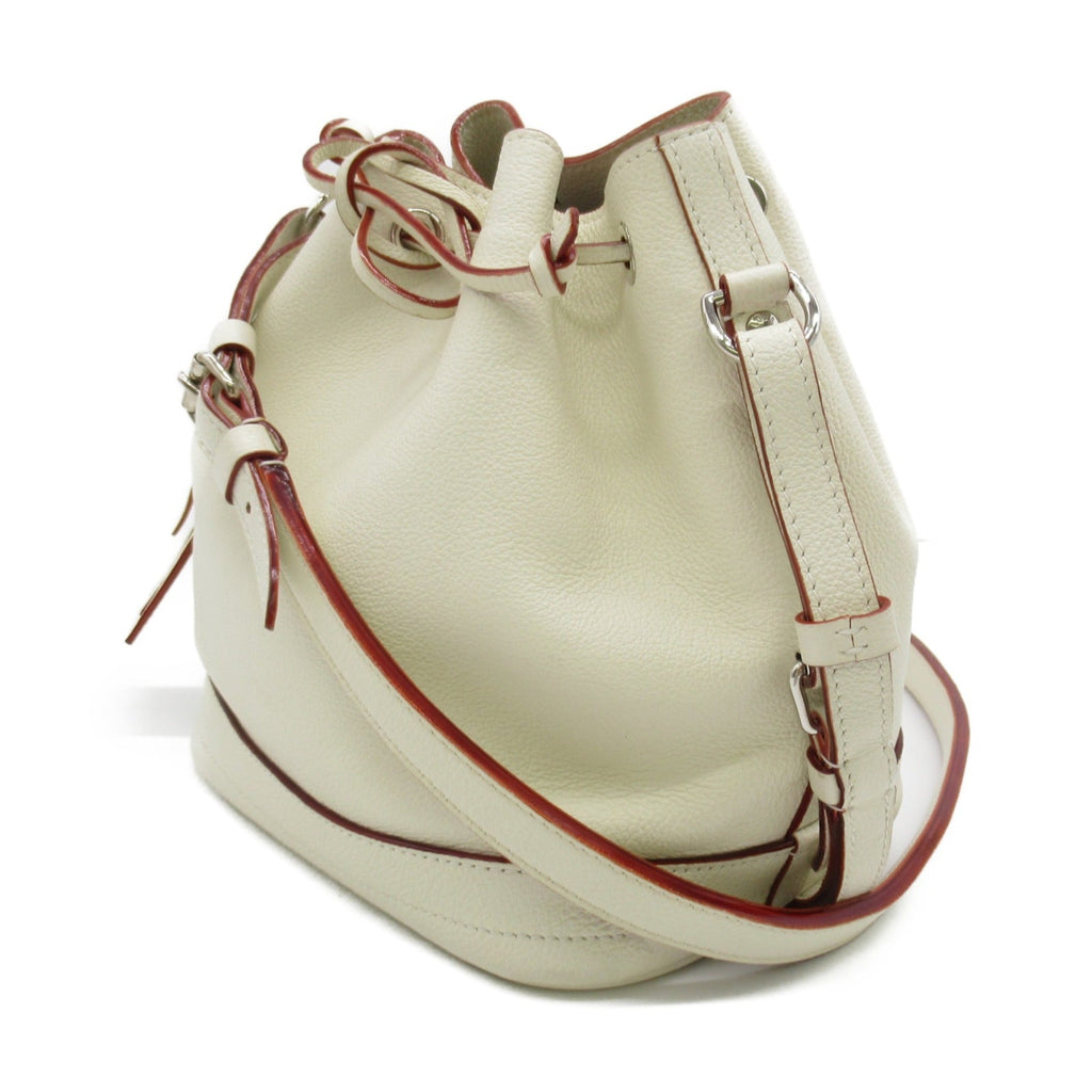 LOUIS VUITTON Noe BB Shoulder Bag White Blanc Suhali leather M42612