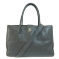 CHANEL Cocomark Tote Bag Caviar Skin Women's