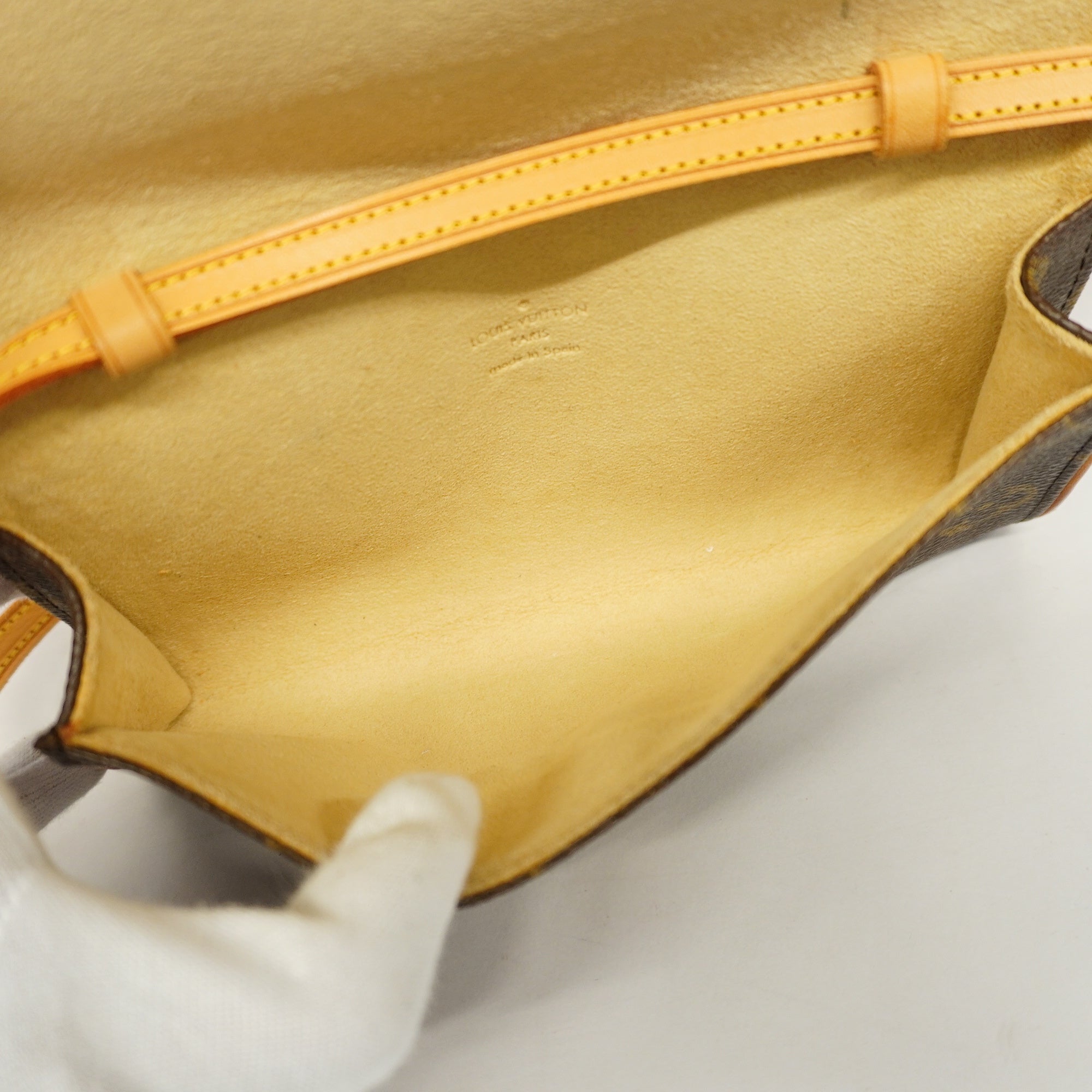 LOUIS VUITTONAuth  Monogram Pochette Twin PM M51854 Women's Shoulder Bag
