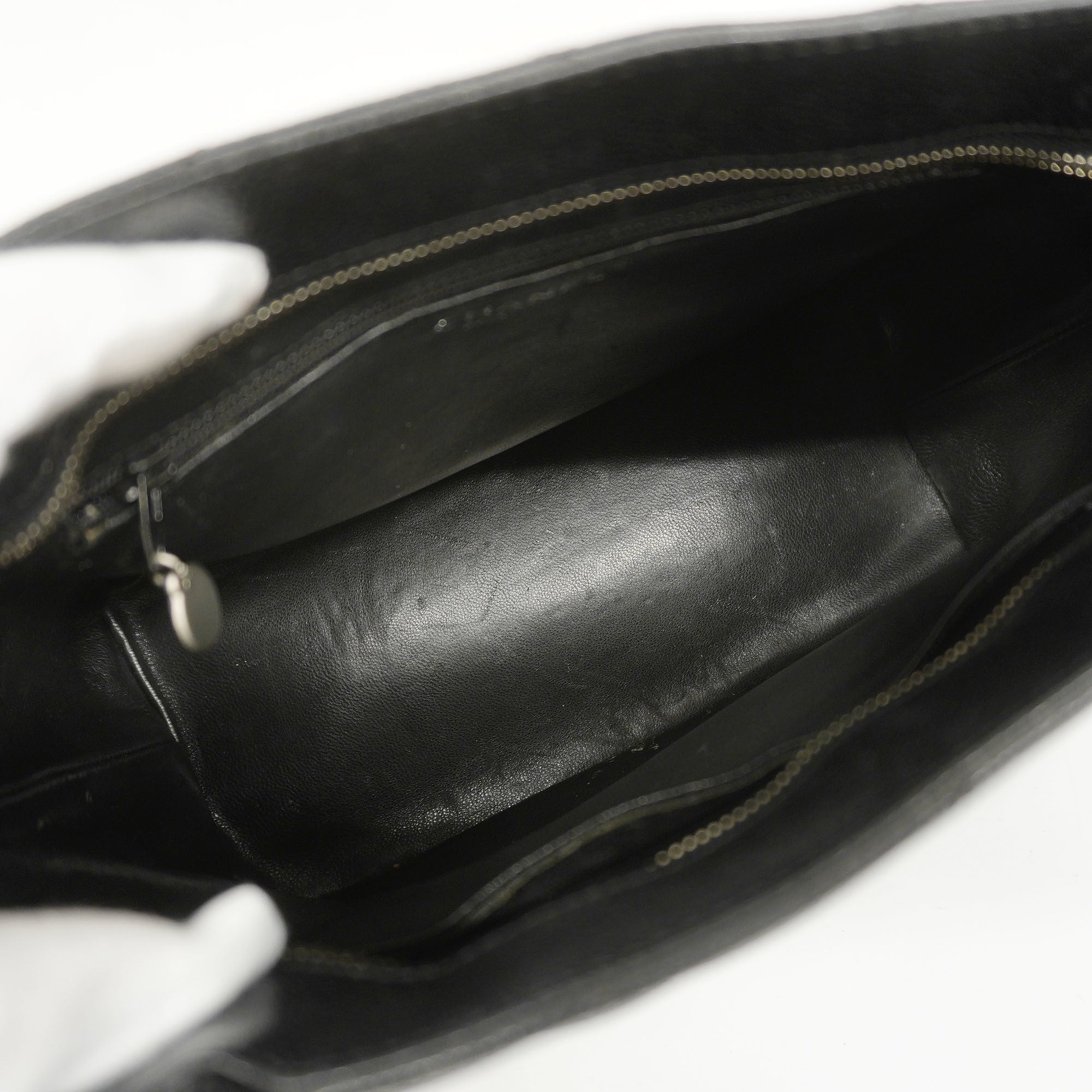 CHANELAuth  Reprint Tote Women's Caviar Leather Tote Bag Black