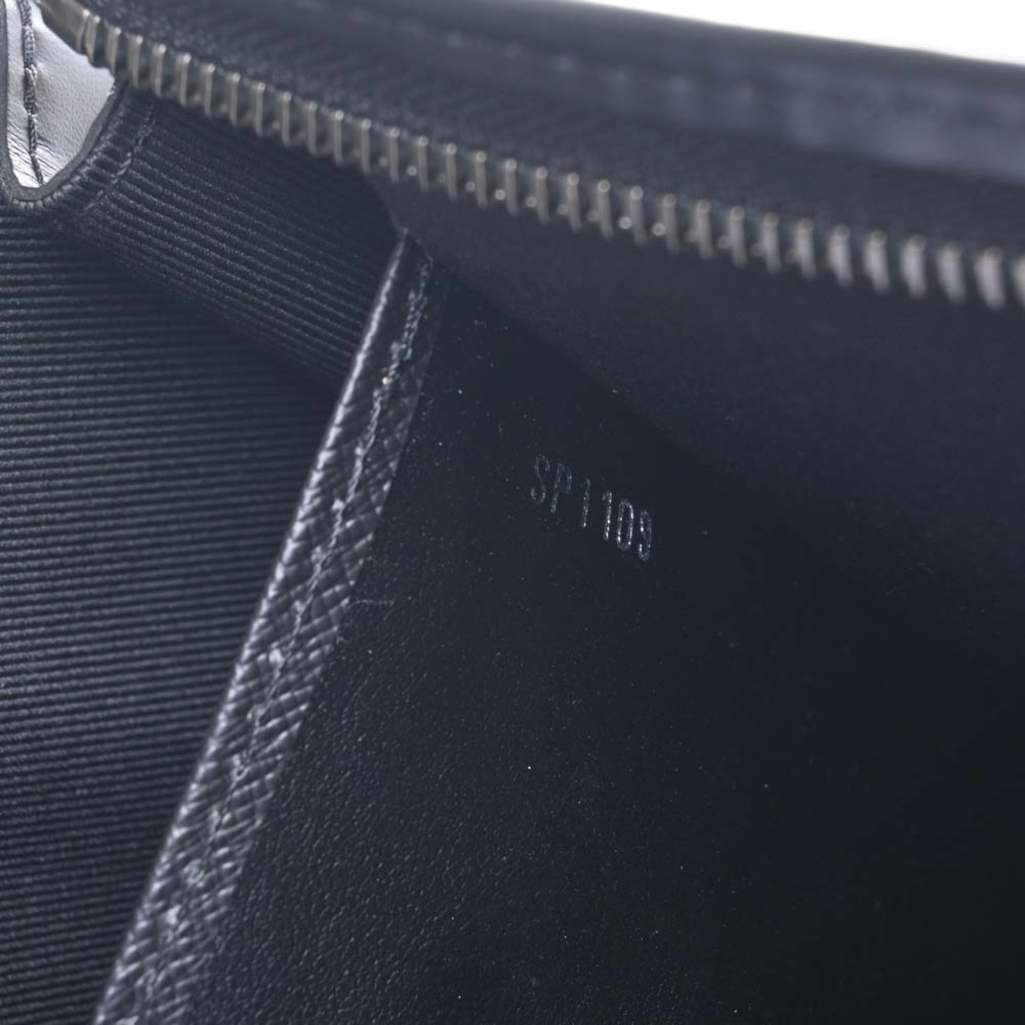 LOUIS VUITTON Eclipse Pochette Voyage MM Clutch Bag Pouch M61692 Black Men's