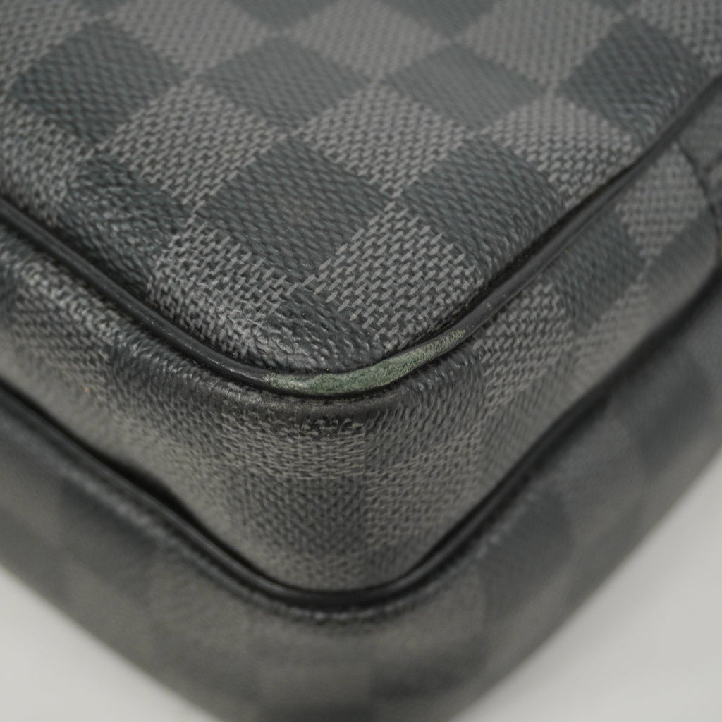 LOUIS VUITTONAuth  Damier Graphite Rem N41446 Men's Shoulder Bag