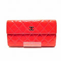 CHANEL matelasse caviar skin A50096 long wallet bi-fold ladies