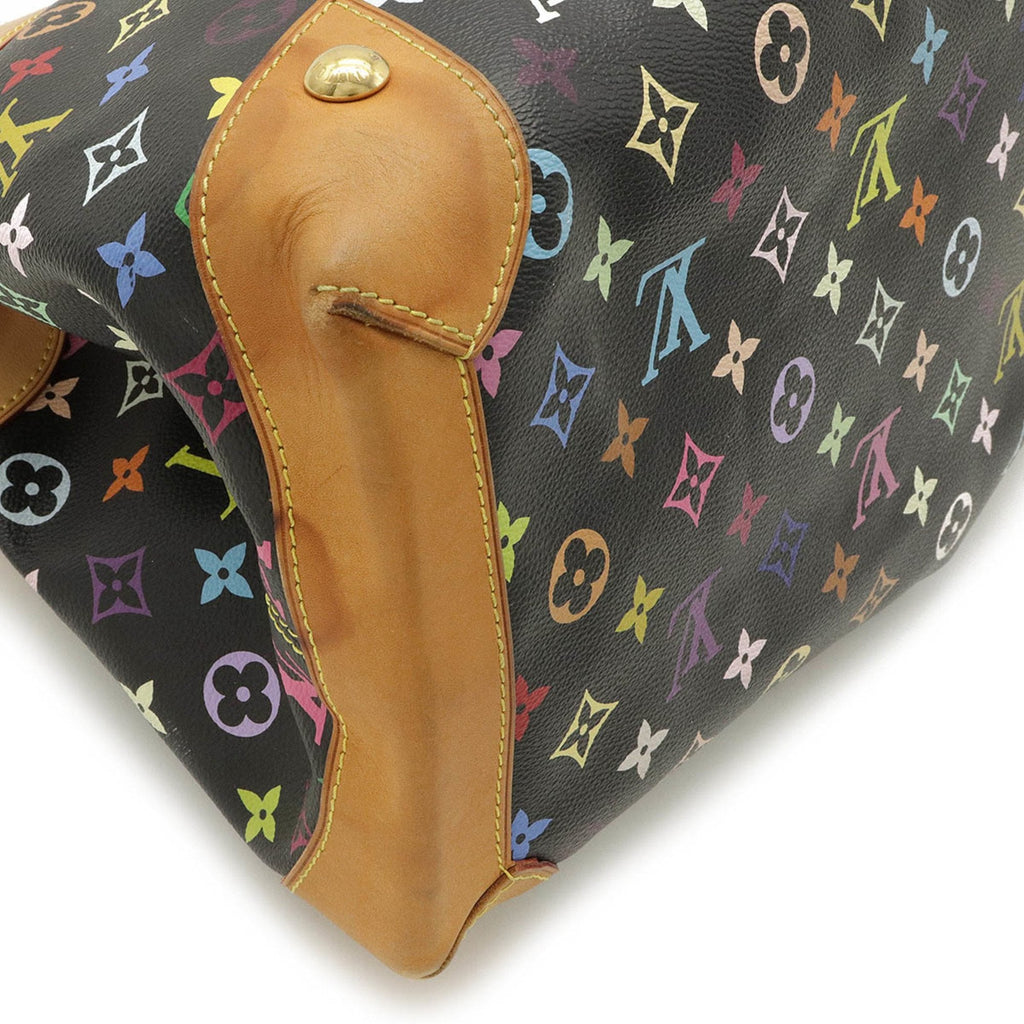 Louis Vuitton Monogram Multicolor Ursula Tote Bag Shoulder Noir Black M40124