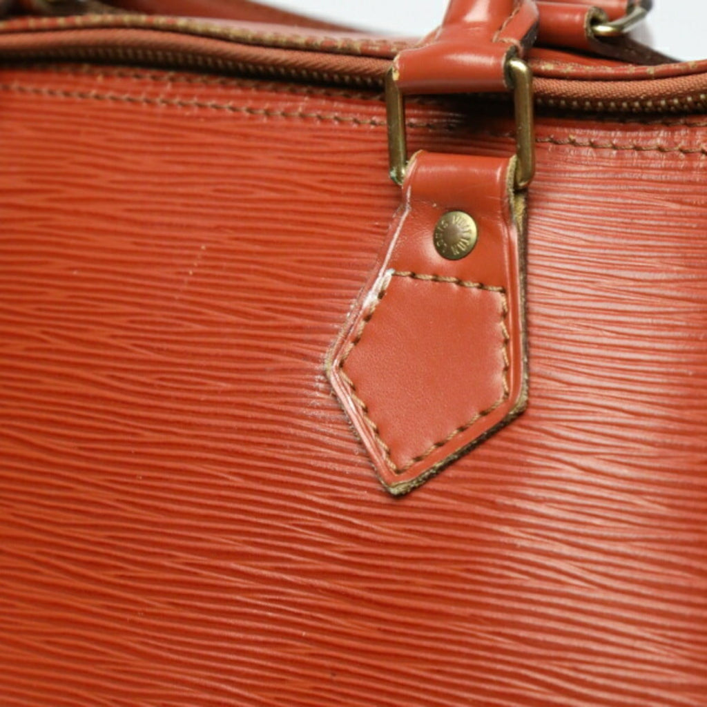 LOUIS VUITTON Speedy 35 Epi Travel Bag M42993  Kenyan Brown Boston LV