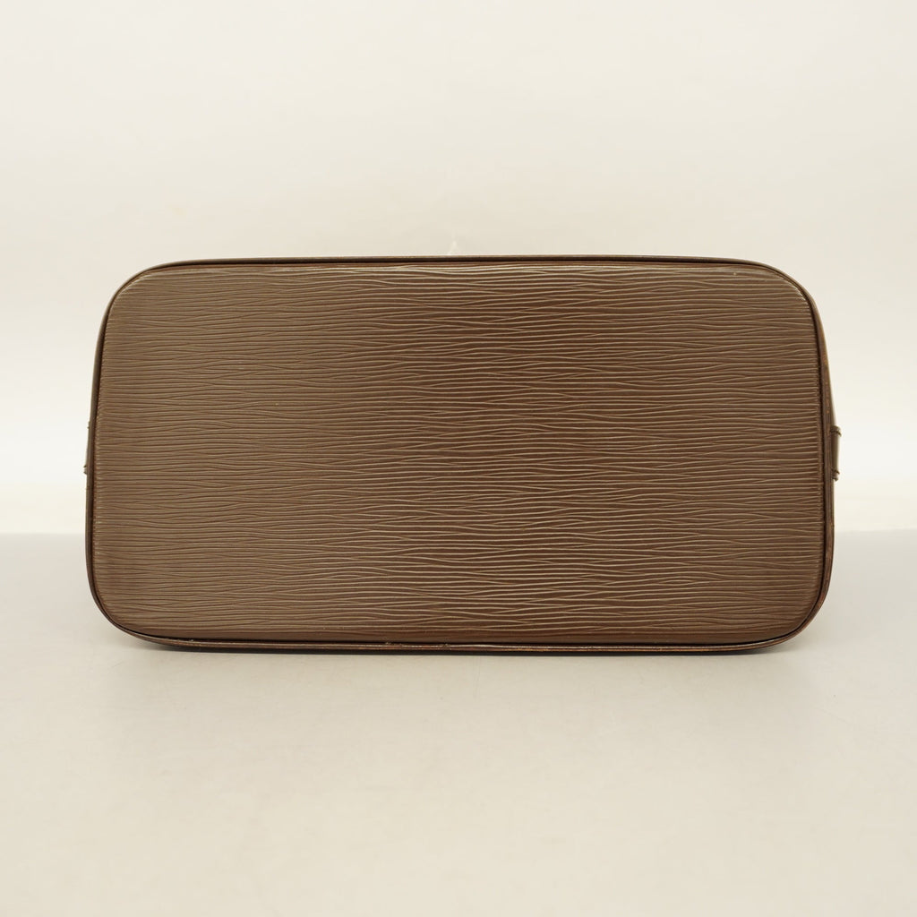 LOUIS VUITTONAuth  Epi Alma M5214D Women's Handbag Mocha
