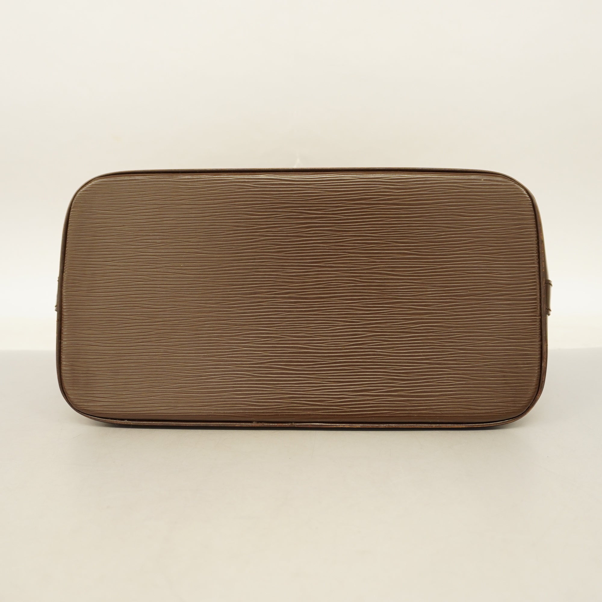 LOUIS VUITTONAuth  Epi Alma M5214D Women's Handbag Mocha