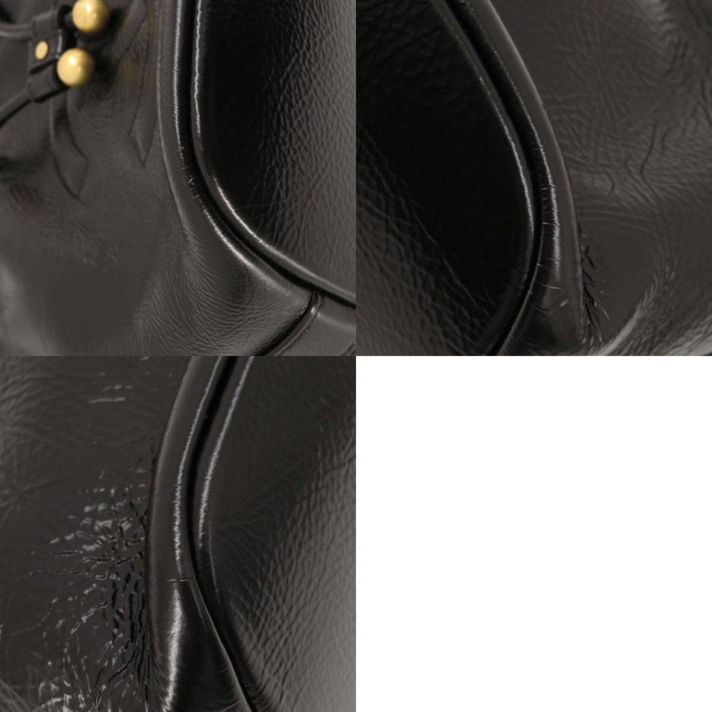 CHANEL Chain Shoulder Coco Mark Bag Calf Women's