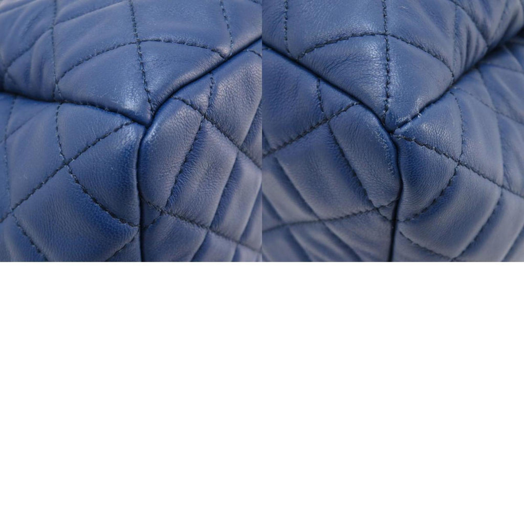CHANEL matelasse handbag lambskin ladies