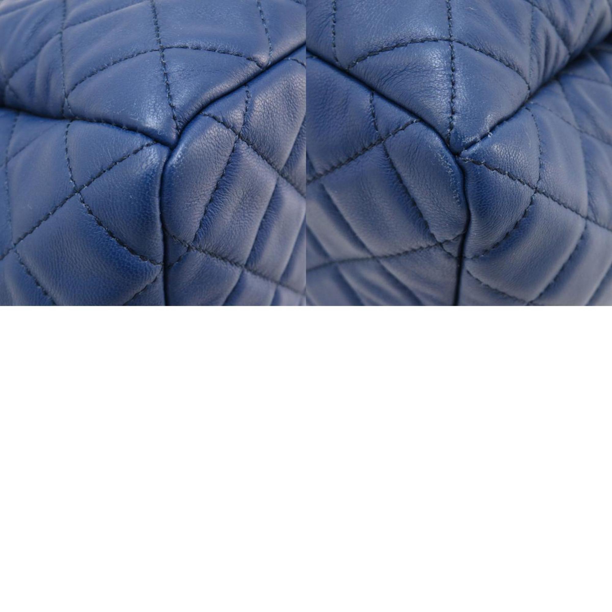 CHANEL matelasse handbag lambskin ladies