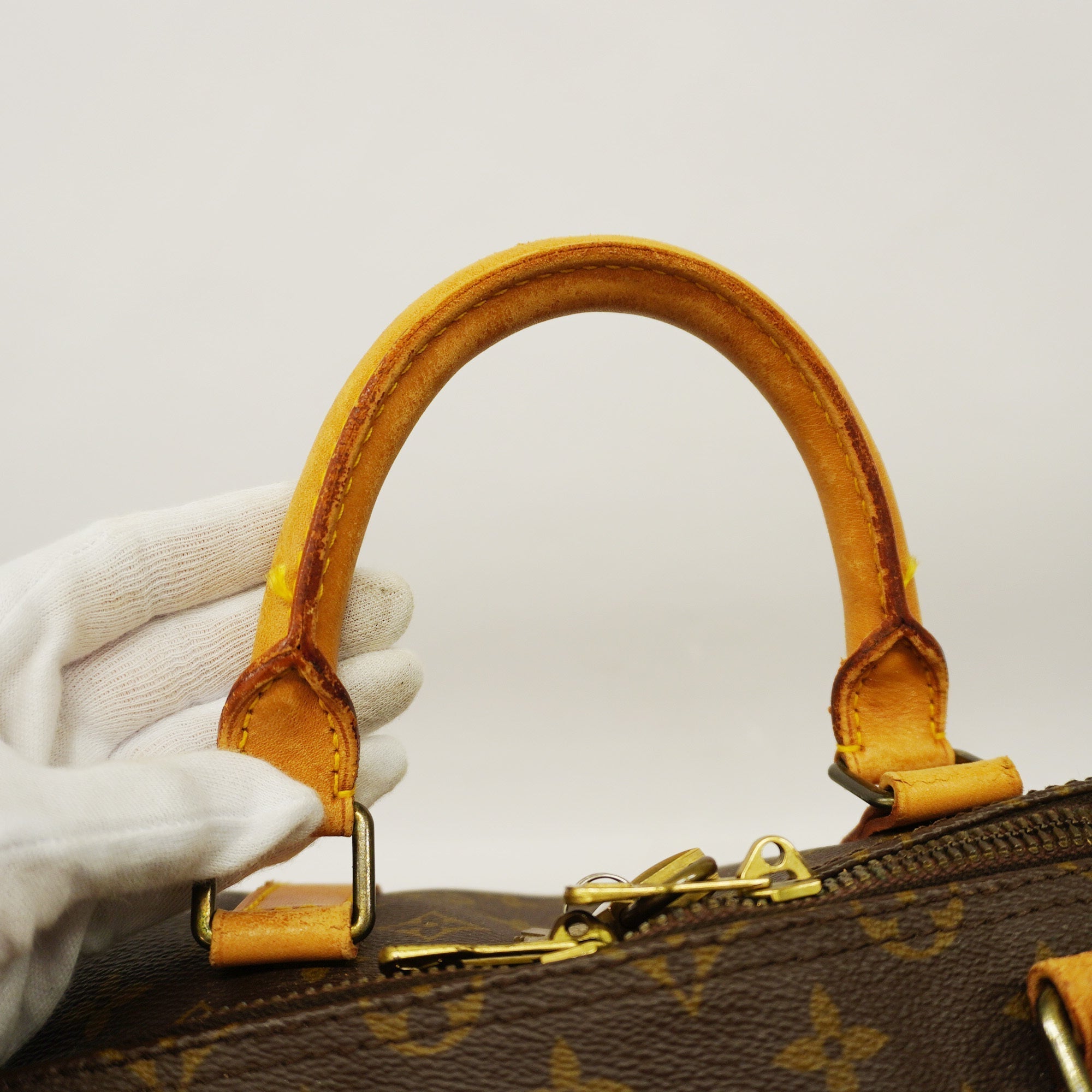 LOUIS VUITTON Auth  Monogram Keepol 55 M41424 Unisex Boston Bag