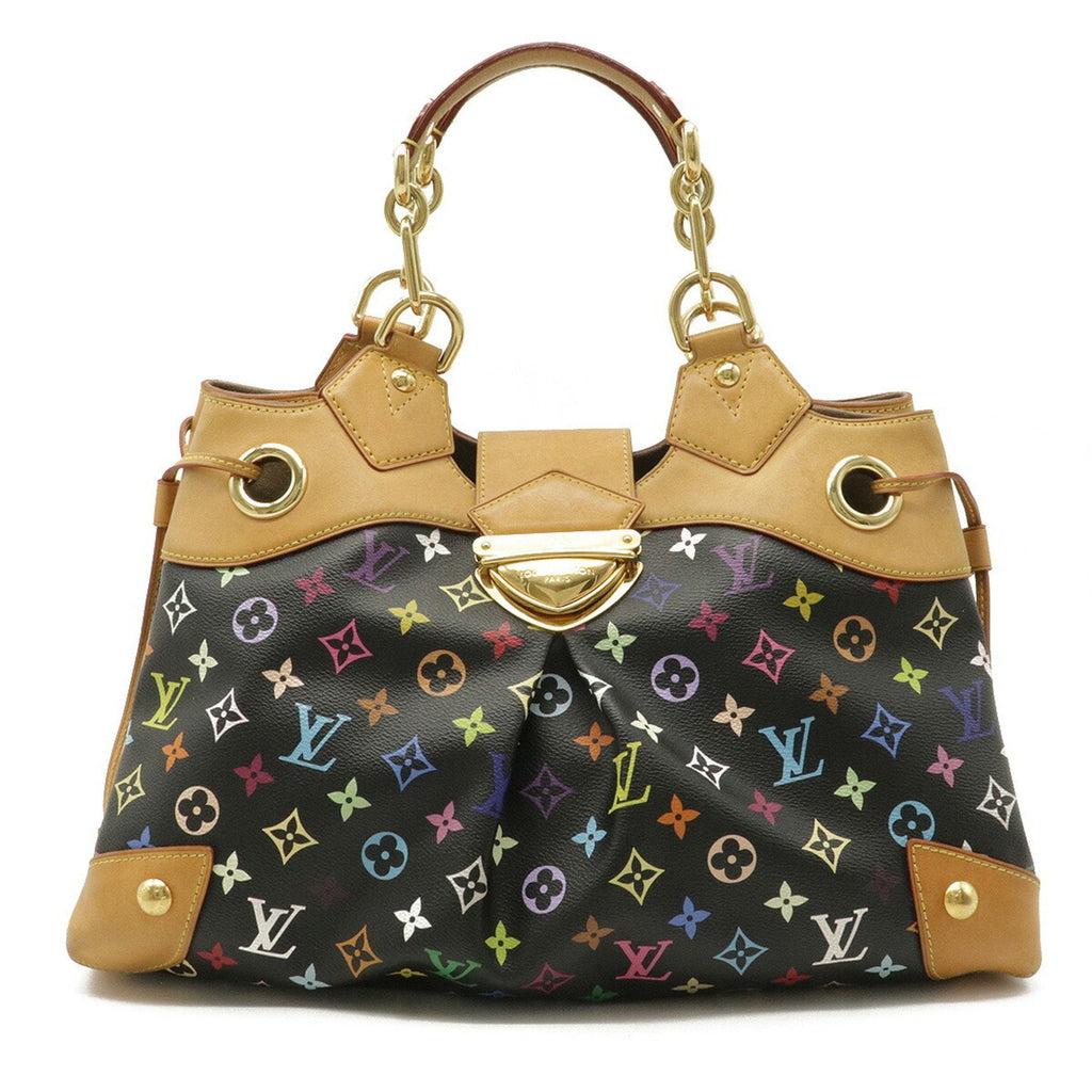 Louis Vuitton Monogram Multicolor Ursula Tote Bag Shoulder Noir Black M40124