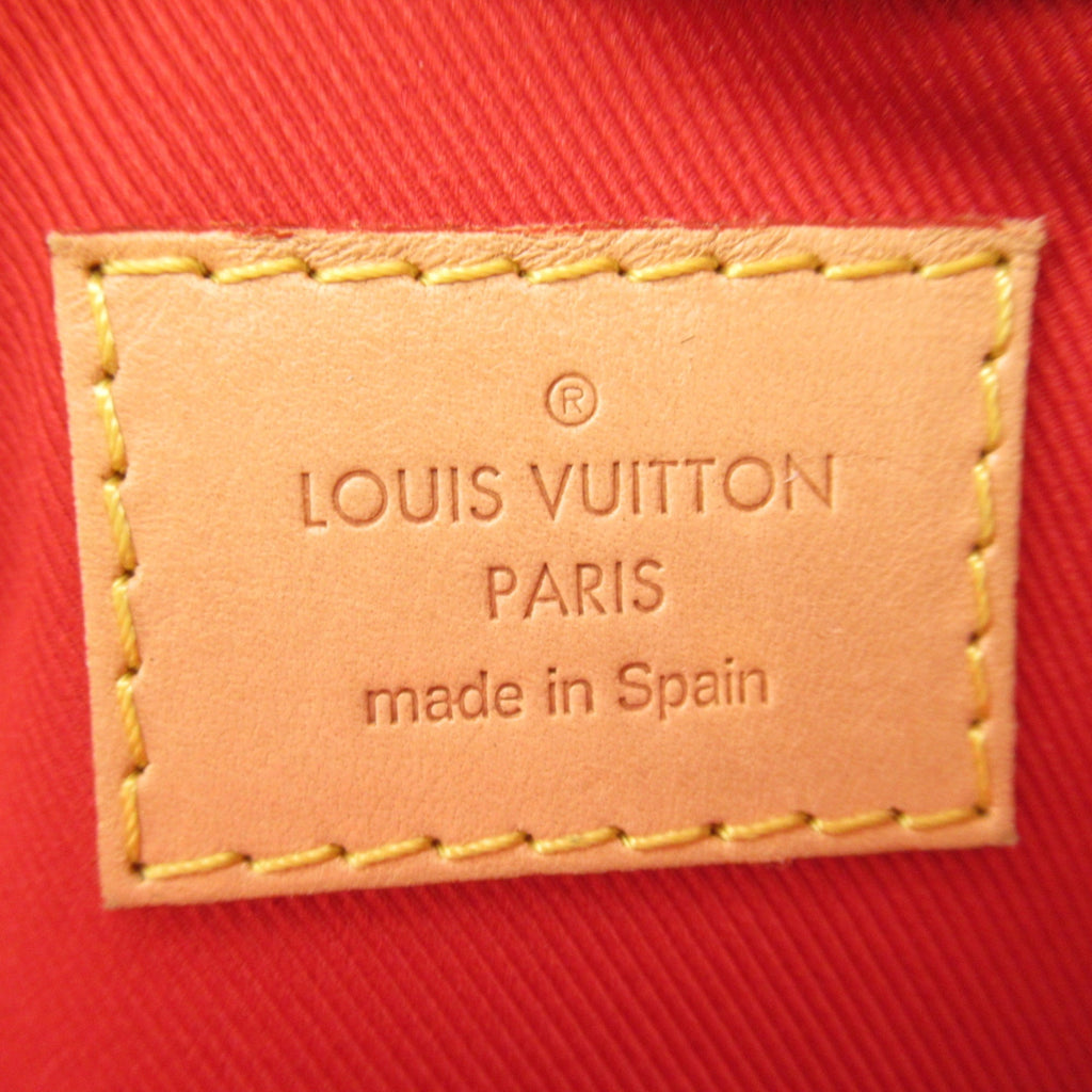 LOUIS VUITTON Santa Monica Shoulder Bag Red Cerise Vernis enamel M90368