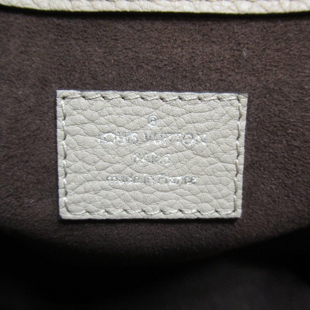 LOUIS VUITTON Setovurt tote bag Gray Galet Mahina leather M41791