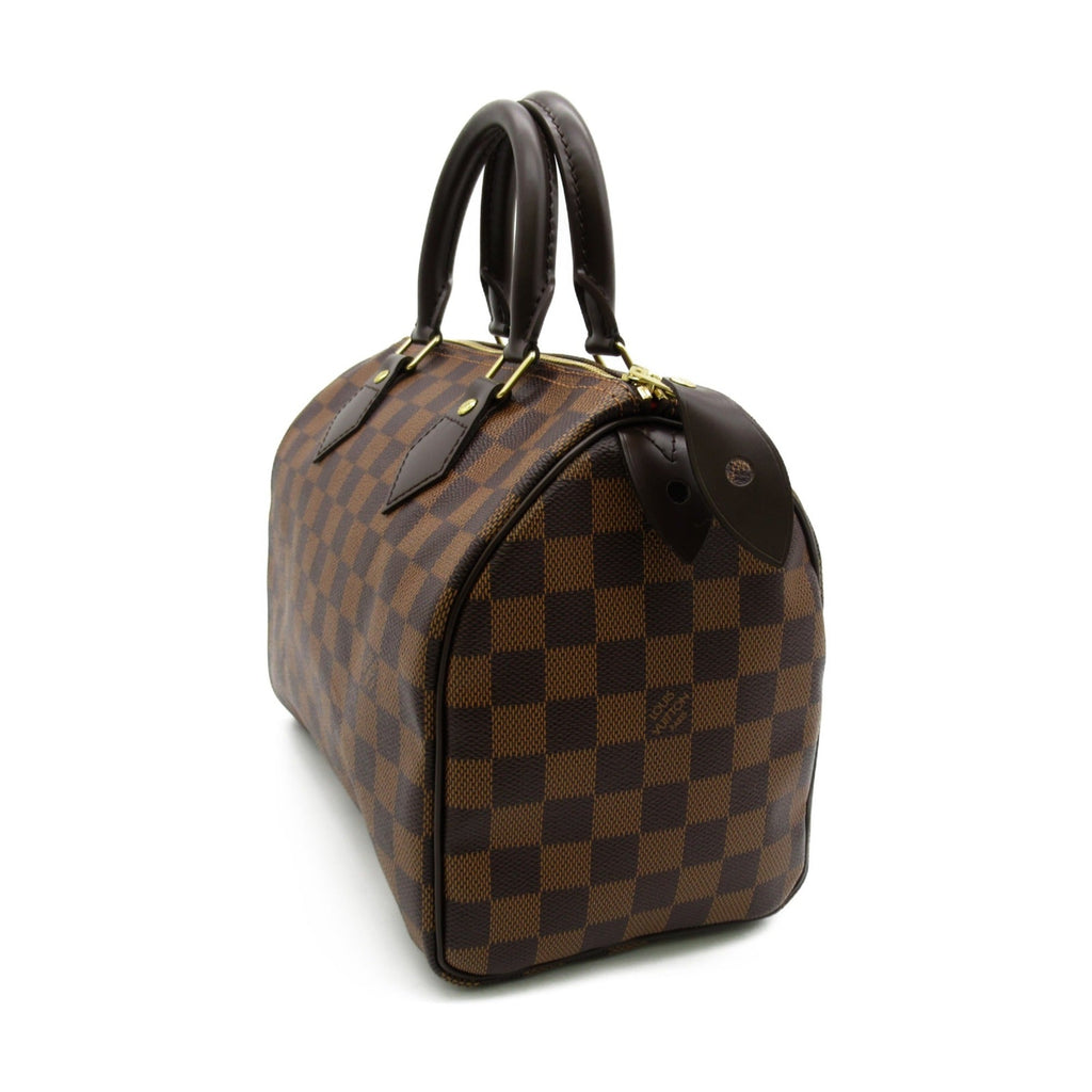 LOUIS VUITTON Speedy 25 handbag Brown PVC coated canvas N41532