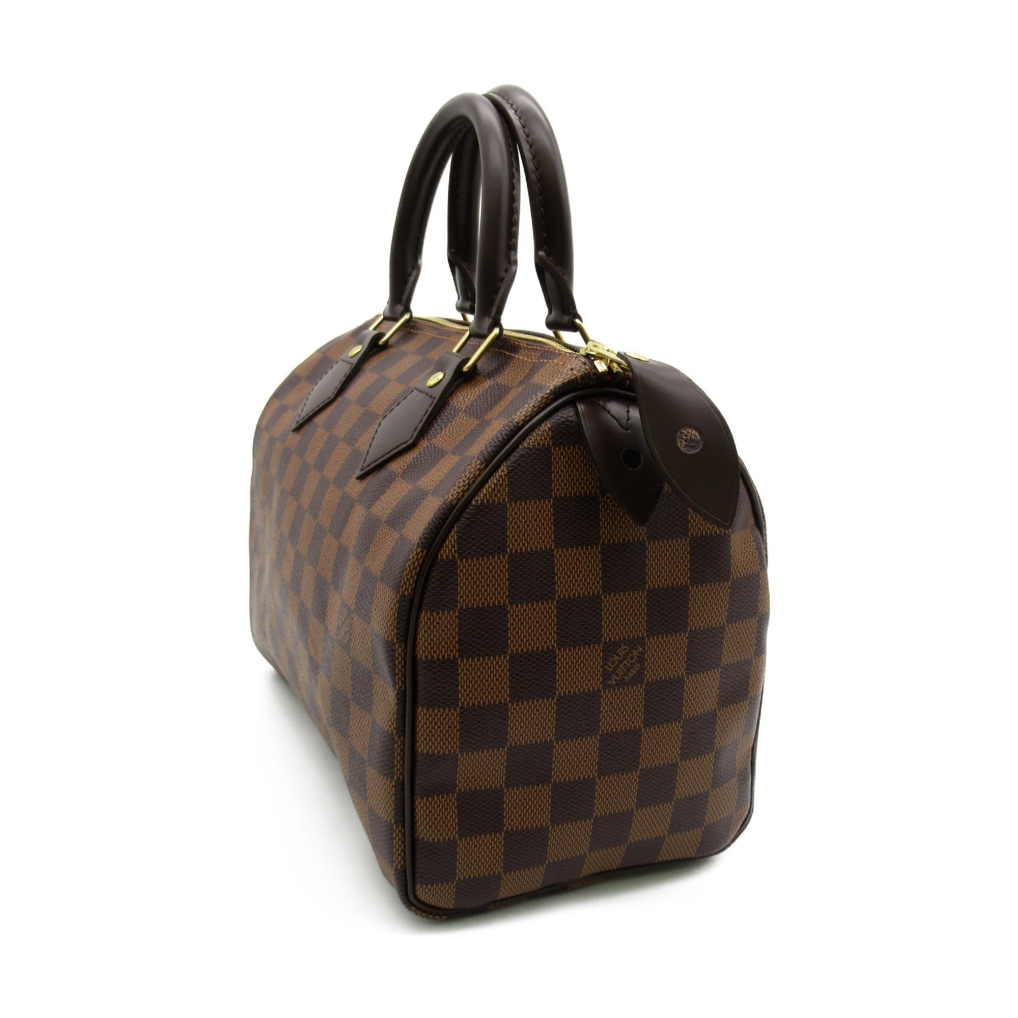 LOUIS VUITTON Speedy 25 handbag Brown PVC coated canvas N41532