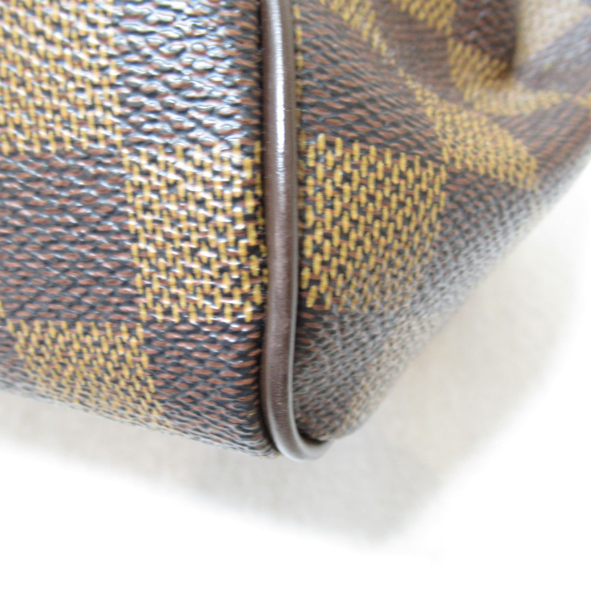 LOUIS VUITTON Trevi 2wayShoulder Bag Brown Ebene Damier PVC coated canvas N51997