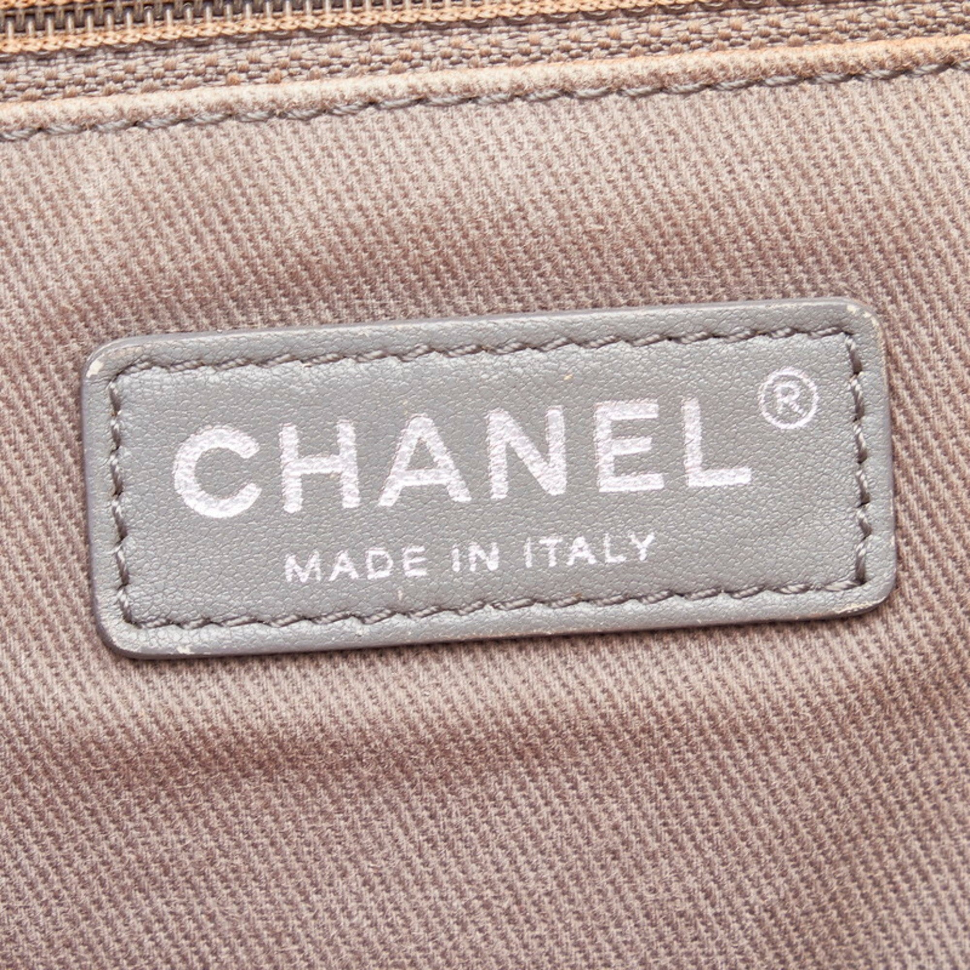 CHANEL Boy Coco Mark One Shoulder Bag Handbag Salmon Pink Leather Ladies