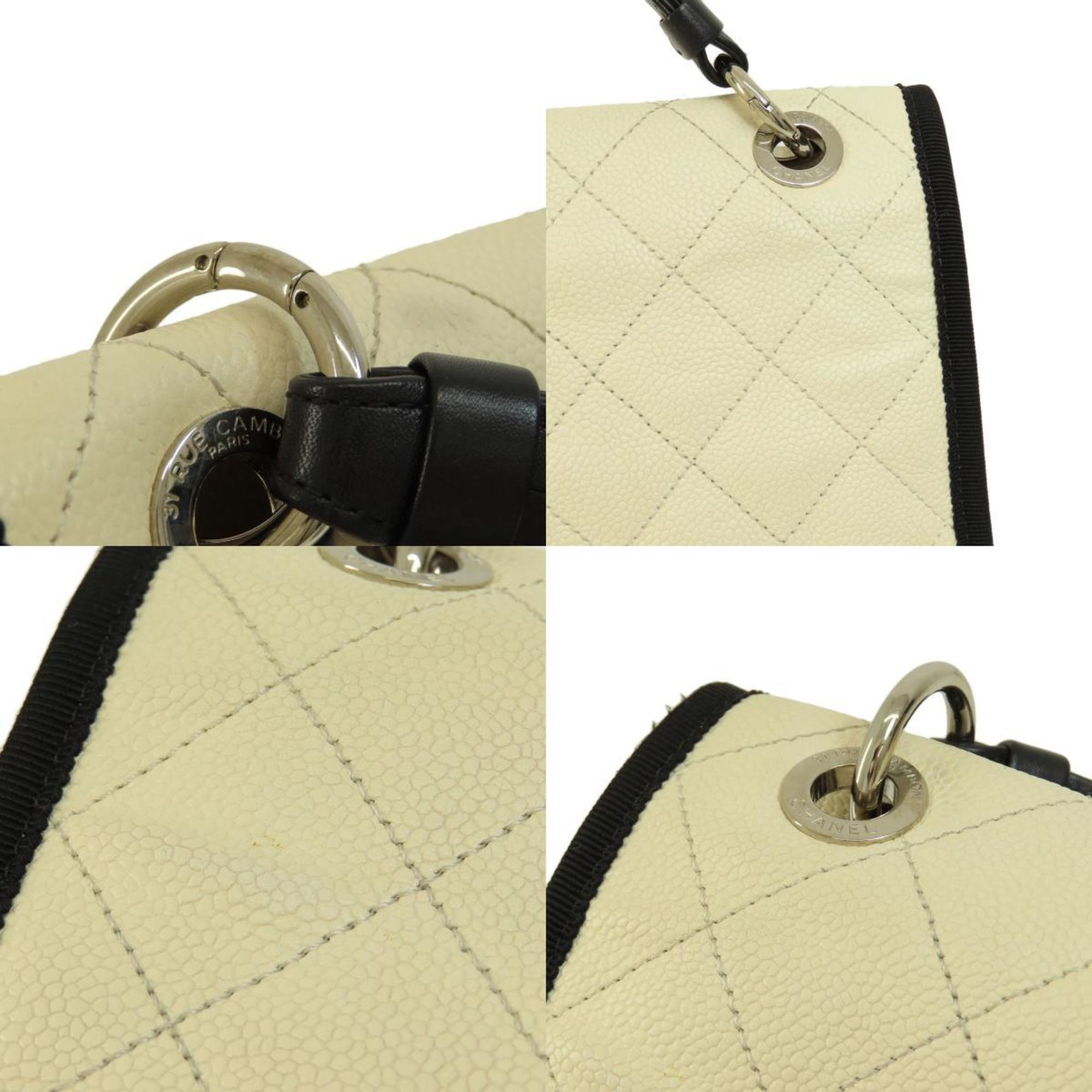 CHANEL Matelasse Shoulder Bag Caviar Skin Women's