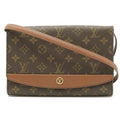 Louis Vuitton Monogram Bordeaux 24 Shoulder Bag Clutch Second M51798