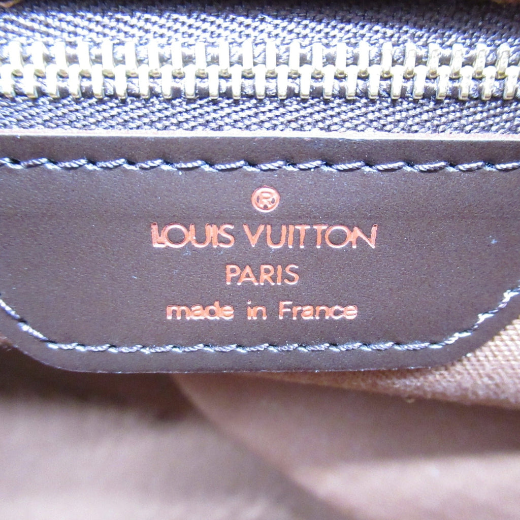LOUIS VUITTON Chelsea Tote Bag Brown Ebene Damier PVC coated canvas N51119